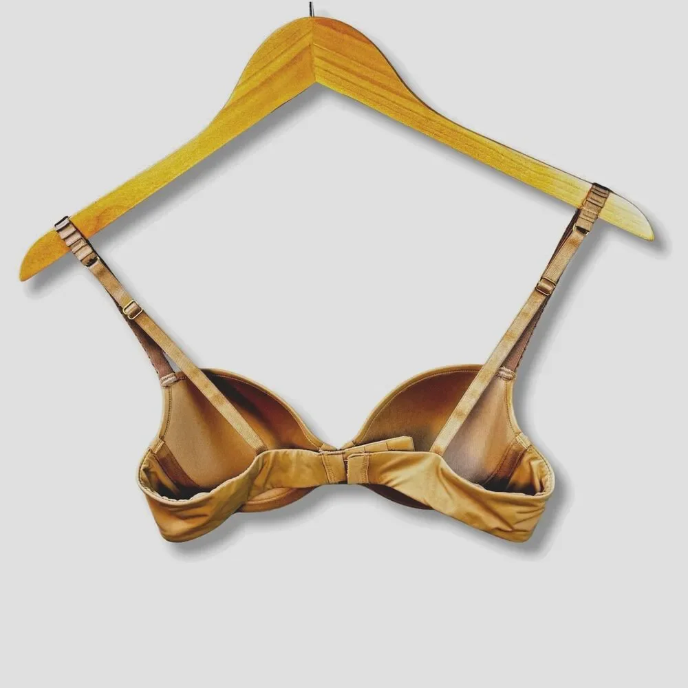 Third Love T-Shirt Bra 32B Classic 24/7 Taupe Underwire Hook Back Closure NWOT